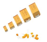 10PCS A B C D Case Tantalum Capacitor 6V 10V 16V 25V 35V 50V 0.1UF 1uf 2.2UF 4.7UF 10UF 22UF 33UF 47UF 100UF 220uF 330UF 470UF EKFBQBGW(E 10V 470uF 477)