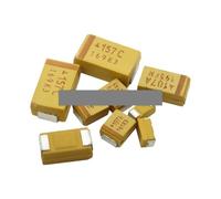 10PCS A B C D Type Tantalum Capacitor 6V 6.3V 10V 16V 25V 35V 50V 4.7/6.8/10/15/22/33/47UF 100UF 150UF 220UF 330UF 470UF 680UF NWPNLXEA(A 16V22UF 226)