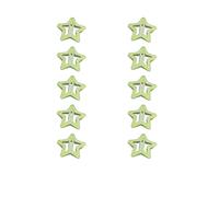 10pcs A Forma Di Stella Forcine Sposa Fluorescente A Forma Di Stella Molla Clip Dei Capelli Da Sposa Clip Di Capelli Per La