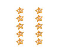 10pcs A Forma Di Stella Forcine Sposa Fluorescente A Forma Di Stella Molla Clip Dei Capelli Da Sposa Clip Di Capelli Per La