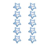 10pcs A Forma Di Stella Forcine Sposa Fluorescente A Forma Di Stella Molla Clip Dei Capelli Da Sposa Clip Di Capelli Per La