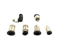 10pcs a lot Mini Type Raccordi PC-C POC-C PL-C SL 4mm 6mm 5mm M3 M5 M6 M8 1/8 BSP Pneumatic Valve Micro Connector(4MM_M6)