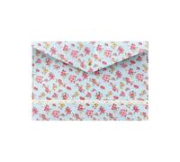 10pcs A4 Stationery Simple Elegant File Folder Paper Holder Floral Document Bag Canvas Felt Briefcase Per Scrivania