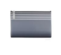 10PCS A4A5A6 Exam Mesh Zipper Bag Office Simple Large Capacity Transparent Document Bags(A6-10Pcs)