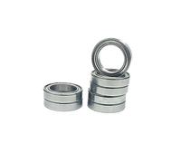 10PCS ABEC-3 Ball Bearing 6702ZZ - Solid Iron Housing Self-Aligning Pillow Block Bearings for Industrial Machinery