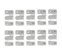 10pcs Acciaio inossidabile Corner Brace Durable Photo Frame Gancioli Picture