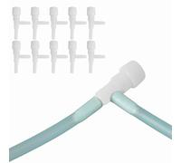 10pcs Acquario di plastica valvola di Controllo del Flusso d'Aria Fish Tank 3 Vie valvola di Controllo del Flusso d'Aria della Pompa valvole di Regolazione Aria Pompa