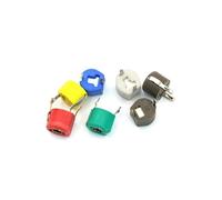 10PCS adjustable capacitor 5P 10P 20P 30P 40P 50P 60P 70P 120P/PF JML06-1-120P trimmer variable capacitance 6mm 20/30/PF NWPNLXEA(40pf)