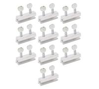 10Pcs Adjustable Sliding Window Lock Kit - Keyed Vertical & Horizontal Safety Locks for & Doors - for Homeowners, Landlords, and Families