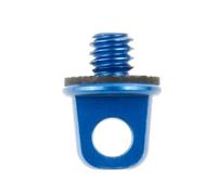 10PCS Alluminio 1/4 Pollice Vite per Fotocamera DSLR Collegamento Cordino Tracolla Blu