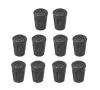 10pcs Alpenstock Protezioni da punta antiscivolo Cover protettiva in gomma per