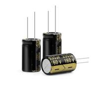 10Pcs Aluminum Electrolytic Capacitor 160V330UF 18x30 High Frequency Low Low Resistance Capacitors 330UF AUOQKQUT