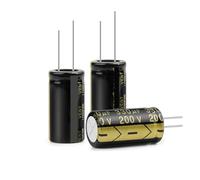 10Pcs Aluminum Electrolytic Capacitor 200V330UF 18x35 High Frequency Low Low Resistance Capacitors 330UF MQXFCZUX