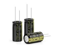 10Pcs Aluminum Electrolytic Capacitor 50V4700UF 18x35 High Frequency Low Low Resistance Capacitors MQXFCZUX