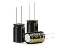 10Pcs Aluminum Electrolytic Capacitor 63V1000UF 16x25 High Frequency Low Low Resistance Capacitors 1000UF ICXLPMC