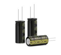 10Pcs Aluminum Electronic Capacitor 450V120UF 18x40mm High Frequency Low Low Resistance Capacitors AUOQKQUT