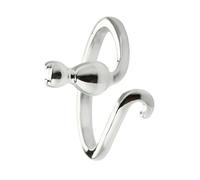 10pcs Anelli all'uncinetto Filato Anelli di Tensione Regolabile Ciclo di Lavoro A Maglia Strumento Per La Tessitura A Mano Crochet Forniture Metallo Regolabile Crochet Accessorio, Misura unica, come