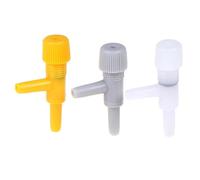 10pcs Aquarium Air Regulator Flow Tube Pipe Divider Valve Adjustable Oxygen Pump Tank Volume Control Valve(Gray)