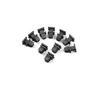 10pcs Auto Elesseners Boot Trim Clips Coperchio striscia adatto per Mercedes Benz SLK CLK SL S W220 W140 CLS Class Class auto Rivetti in plastica