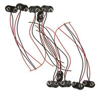 10pcs Batteria Clip Connettore 9V Con Filo di piombo ABS Batteria A Snap