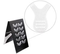 10pcs Beauticom Dolly's Ciglio A Forma Gonfia Silicone Pennello Trucco Strumento