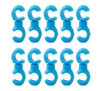 10pcs Biciclette Freno Cavi Clip Alluminio Durabilità Bike Tubo Olio Morsetti Fissi per Facile Installazione Piegato Bike Cable Organizers