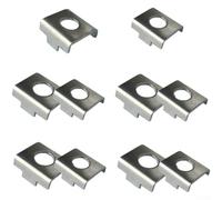 10pcs Bike Training Ruote Staffa Verticale 23mm 25mm Ferro Stabilizzatore Kit per Bambini Singola Bicicletta Posteriore Montaggio Asse