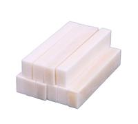 10Pcs Blanks Bone Nut String Pillow Bone Nut Selle Blanks Unslotted Chitarra Ponte Dado Per Mandolino Banjo Ukulele