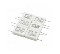10pcs BPR56 5W 0.001 0.1 0.15 0.22 0.25 0.33 0.5 ohm Non-inductive Ceramic Cement Resistor 0.1R 0.15R 0.22R 0.25R 0.33R 0.5R CZAOINCU(0.2 ohm)