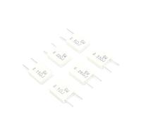 10pcs BPR56 5W 0.001 0.1 0.15 0.22 0.25 0.33 0.5 ohm Non-inductive Ceramic Cement Resistor 0.1R 0.15R 0.22R 0.25R 0.33R 0.5R BIANMTSW(0.47 ohm)