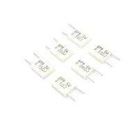 10pcs BPR56 5W 0.1 0.15 0.22 0.25 0.33 0.5 ohm Non-inductive Ceramic Cement Resistor BPR56 0.1R 0.15R 0.22R 0.25R 0.33R 0.5R NWPNLXEA(0.5 ohm)