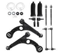 10PCS BRACCIO DI CONTROLLO INFERIORE ANTERIORE FOR DODGE DART CHRYSLER 200 15-17