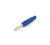 10Pcs Brass Nickel Plated 4mm Male Screw Type Stackable Plug Connector AUOQKQUT(10Pcs Blue)