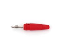 10Pcs Brass Side Stackable Screw Type 4mm Male Plug Test Probe Connector AUOQKQUT(Rot)