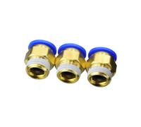 10pcs BSPT PC16-04,16mm to 1/2' Pneumatic Connectors male straight one-touch fittings