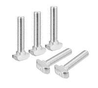 10Pcs Bulloni a T, M8 x 40mm per profilo in alluminio 4545 serie