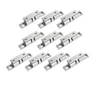 10pcs Cabinet Door Closet Brass Double Ball Catch Tension Latch 50mm Length