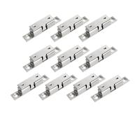10pcs Cabinet Door Closet Brass Double Ball Catch Tension Latch 60mm Length