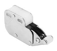 10PCS Cabinet Door Latch Lock | Touch Catch Bounce Latch for Inset/Rebated/Butt Closing Doors | Steel & Plastic Construction, Easy Screw Installation