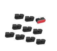 10Pcs Cable Clip Supporto Cavo Multiuso Gestione Cavo Organizzatori Set Con Base Adesiva Per Scrivania