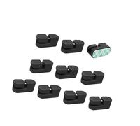 10Pcs Cable Clip Supporto Cavo Multiuso Gestione Cavo Organizzatori Set Con Base Adesiva Per Scrivania