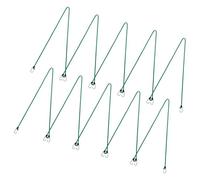 10pcs Camp Elastics Corda Outdoor Elastics Fibbie Durabilità Marca Per Gestione Esterna Gancio Metallo Bungee