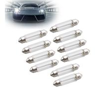 10PCS Car Light Tubular Lamp bulb C5W SV8.5 41MM 6424 24V 5W Per OSRAM H7