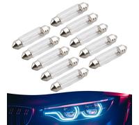 10PCS Car Light Tubular Lamp bulb C5W SV8.5 6421 24V 3W Per OSRAM H7