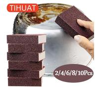 10pcs Carborond Brush To Remove Rust, Cleaning From Scale, Clean Wiping for The Hob, Kitchen Sponge