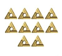10pcs Carburo Tornitura Inserti TNMG160408 TNMG332 per Tornio CNC Strumento MTJNL Utilizzato nell'Albero del Cambio e Elaborazione Valvola Idraulica