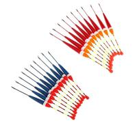 10pcs Carpa Pesca Galleggianti Set Boa Bobber Stick Per Pesce Affrontare Verticale 9 # 0.8g Pesca Galleggiante Tubo Accessori