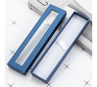 10pcs Carta Scatola Finestra Trasparente Regalo Confezione Per Matita / Penna