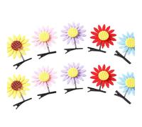 10PCS Cartoon Forma Molla Tornante Per Le Donne Confortevole Clip Di Capelli Ragazza Viaggiare Fotografia Clip di Capelli Multiplo Colore