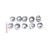 10pcs Cavo del Freno Regolatore Morsetto Vite Bullone Bicicletta Ciclomotore Mountain Bike Accessori Decorazione Domestica Accessori Cacciavite Set Multifunzione Vite Elettrica Mano